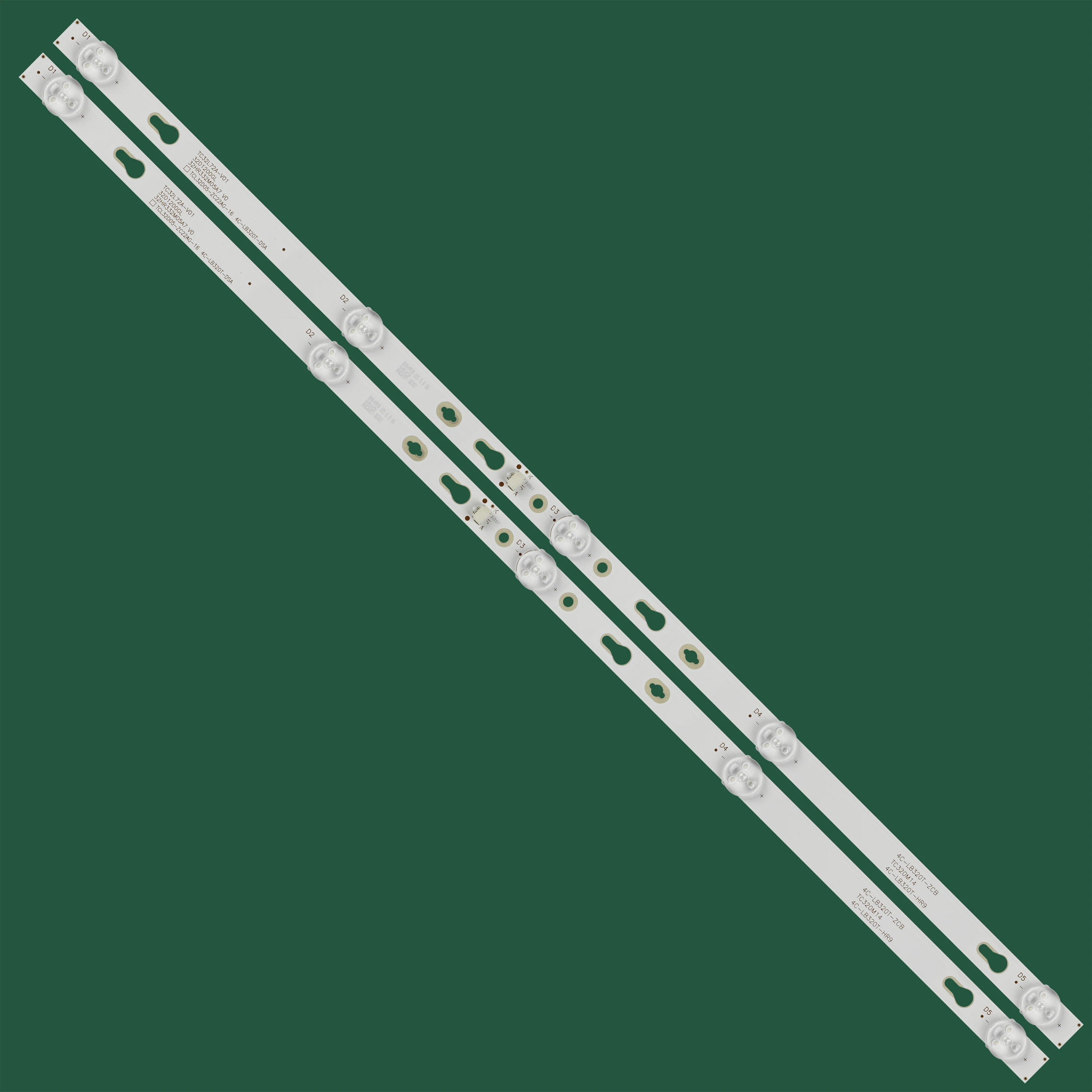 2 шт./комплект, фотовспышка для TCL 32F6B 32A160 4C-LB320T-HRB 32HR332M05A7