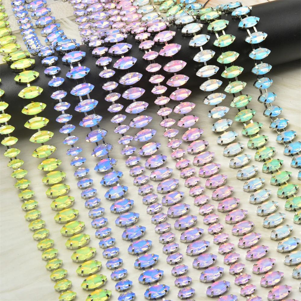 Хрустальная цепочка XINMILLIE для декора