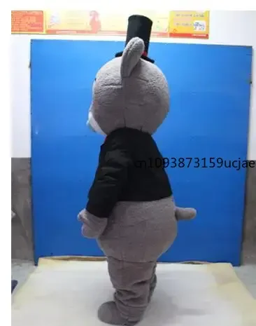 Свадебные костюмы талисмана плюшевого мишки для косплея медведя на Хэллоуин