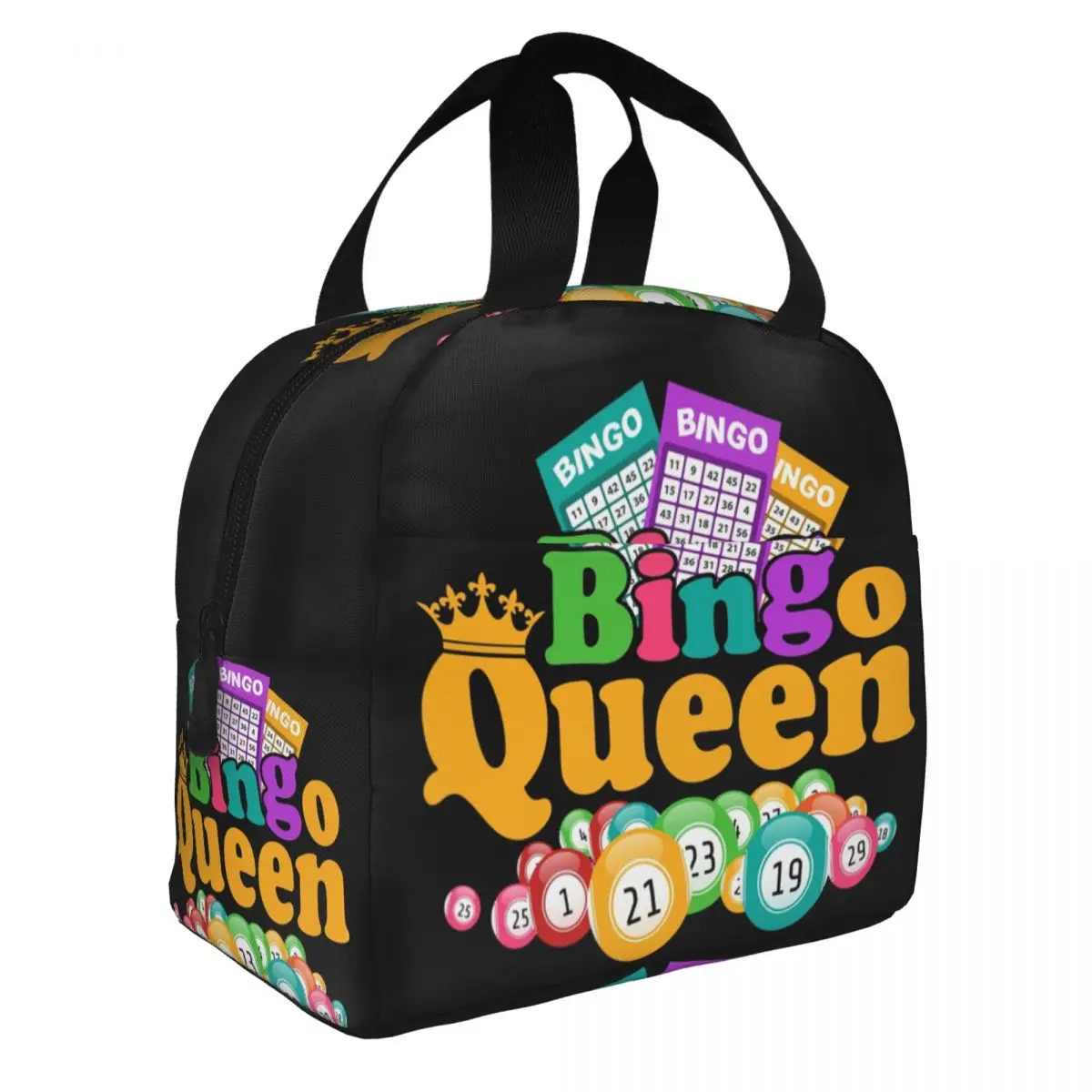 Изготовленная на заказ термоизолированная сумка для обеда Bingo Queen Game Lover женский