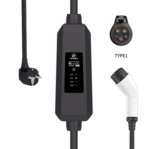 Портативное зарядное устройство для электромобилей, 16 А, 240 в, кВт - изображение