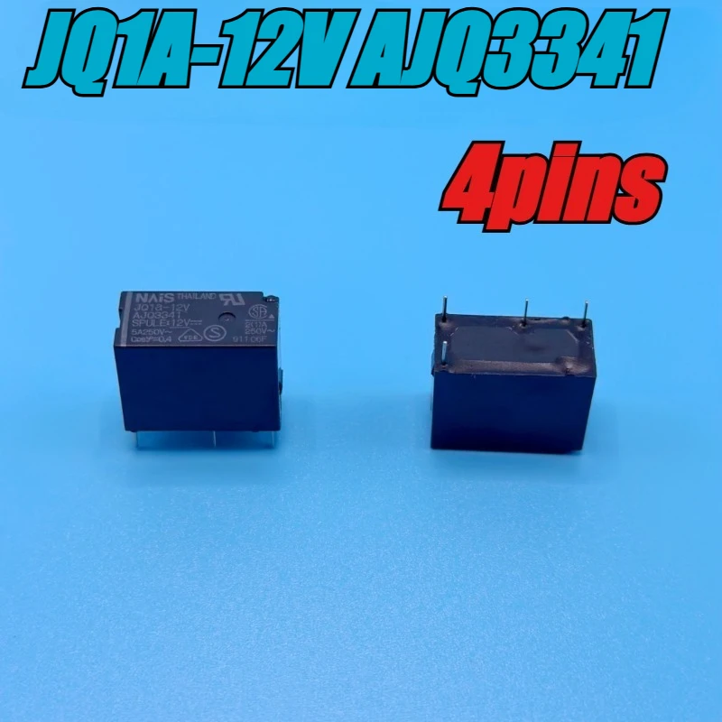 

Реле JQ1A-12V AJQ3341 12В 4 контакта 5A