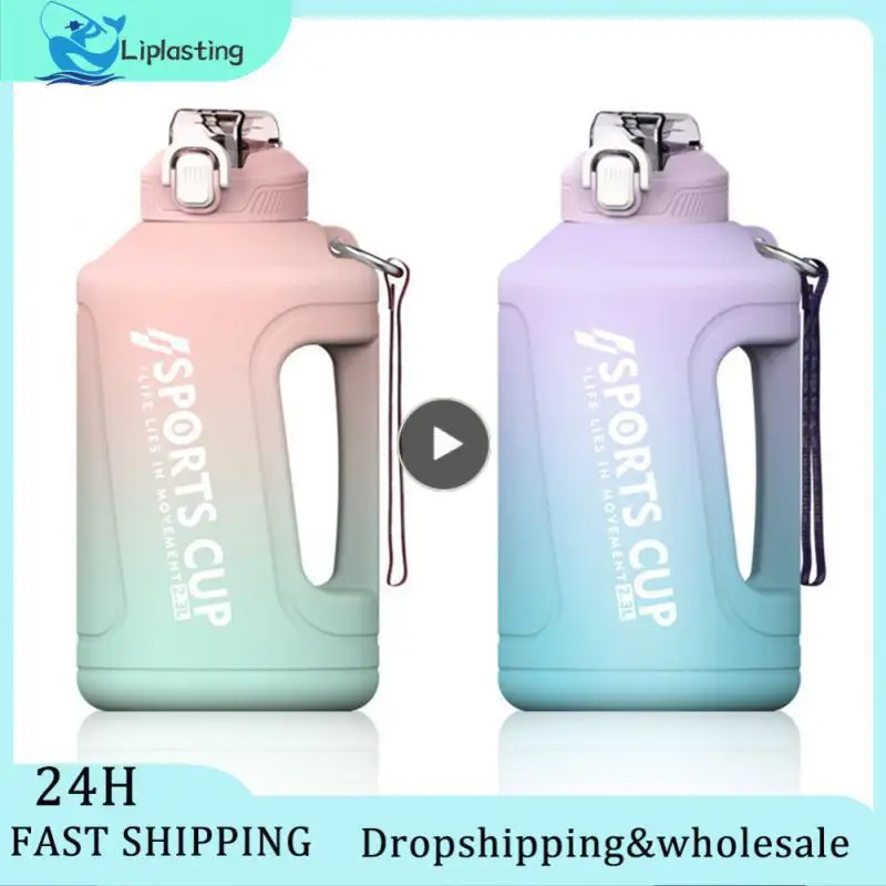 

3800ml Water Bottle 1500ml Durable Space Cup Leak-proof Kettle Outdoor Accessory Sport Bottle Silicone Seal Plastic Kettle Safe