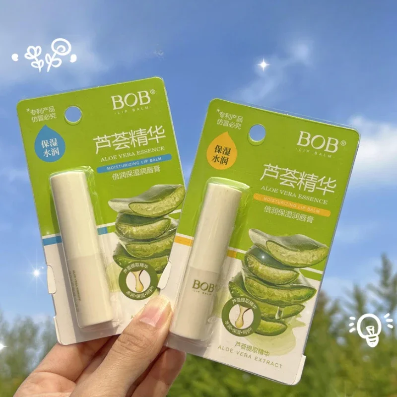 

1PC Aloe Vera Moisturizing Lipstick Long Lasting Nouritious Lip Balm Temperature Changing Color Lipgloss Lip Makeup Comestics