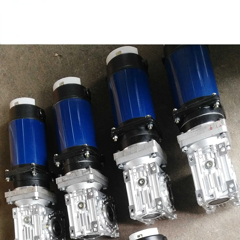 

500W high torque 12V 24V 36V Dc nmrv rv worm gear motor