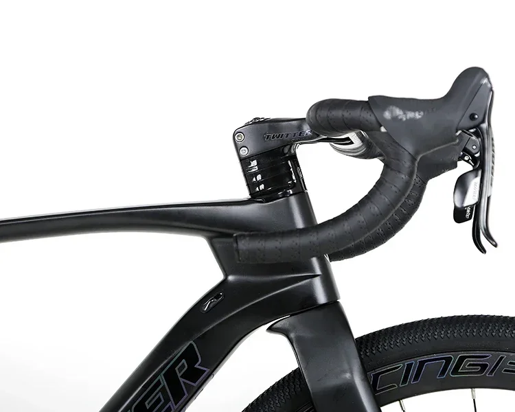 TWITTER V3 велосипед для гравия 105 дюйма Φ полностью Скрытая прокладка внутреннего