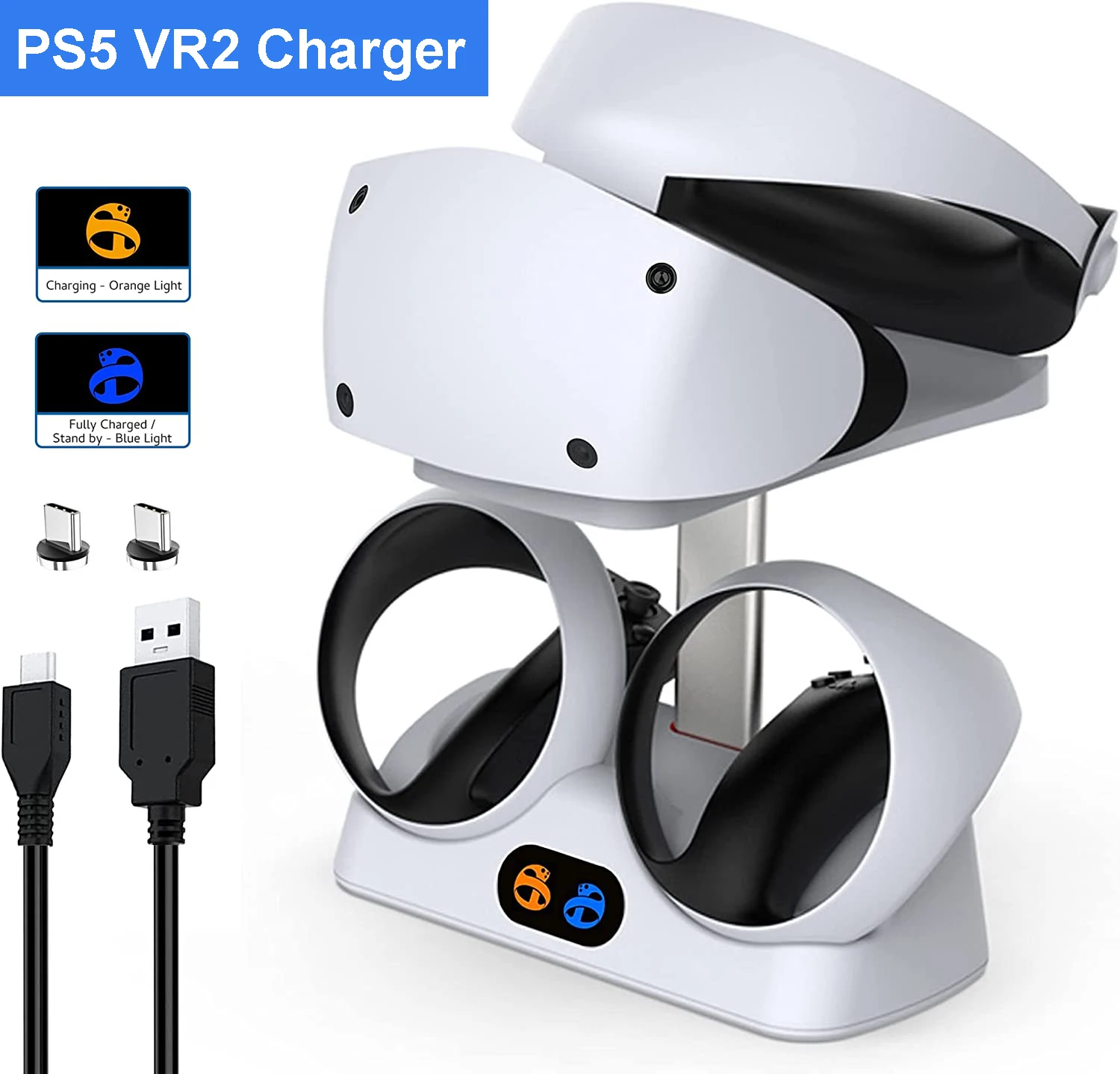 Storage Stand Vr2 Multi-function Charger Ps5 Handle Holder W
