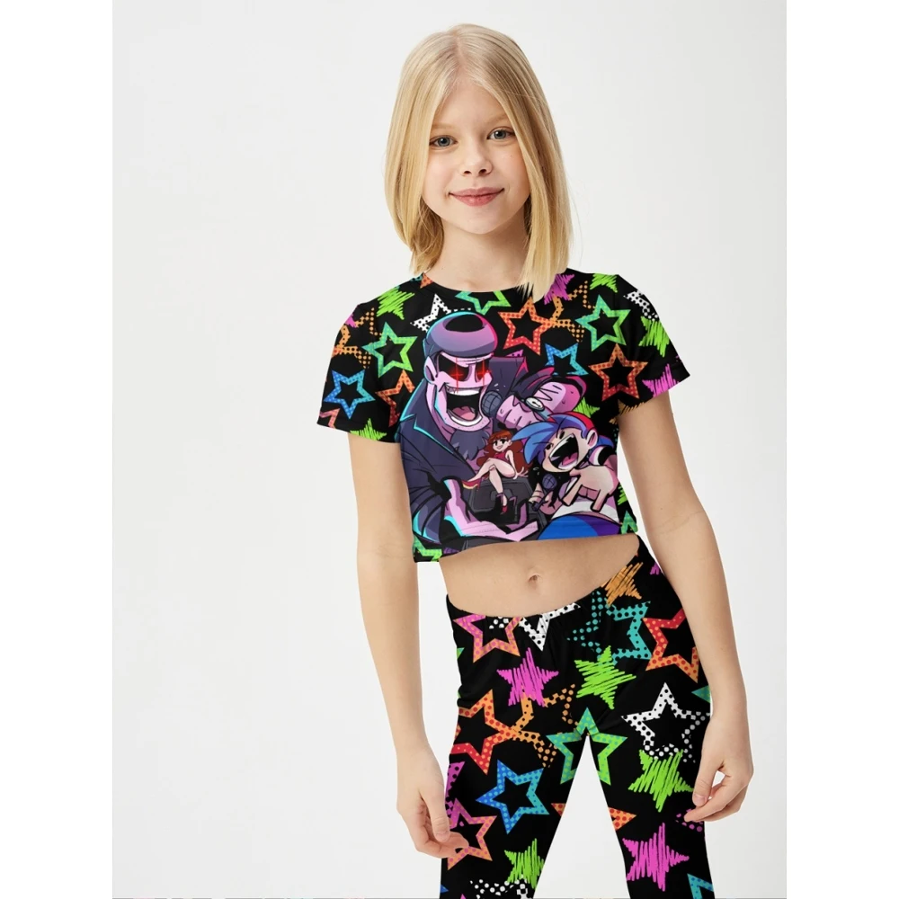 Спортивный костюм для девочки FortyFour GSS017 черный хлопок 100% |