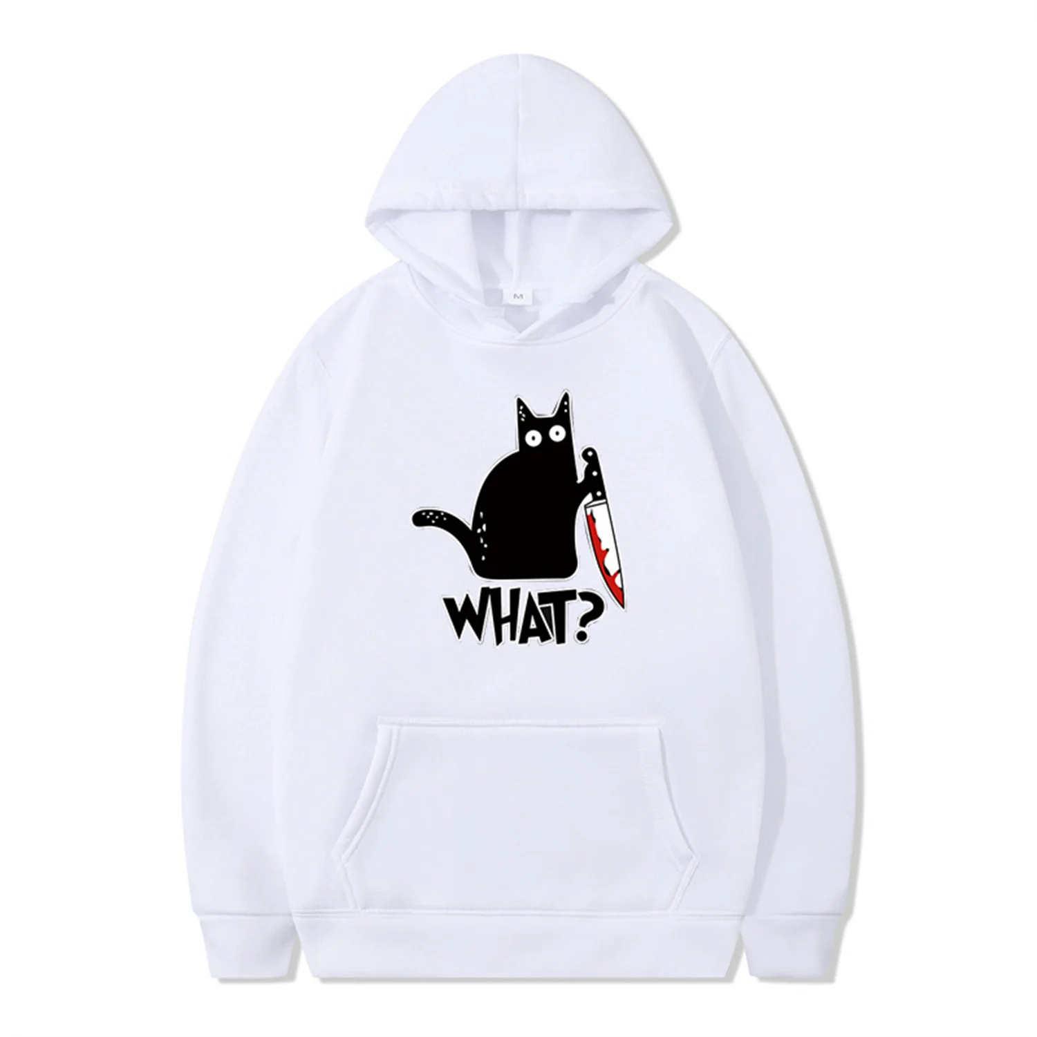 Рисунок 2 - Толстовка Kanye с маленьким черным котом и ножом