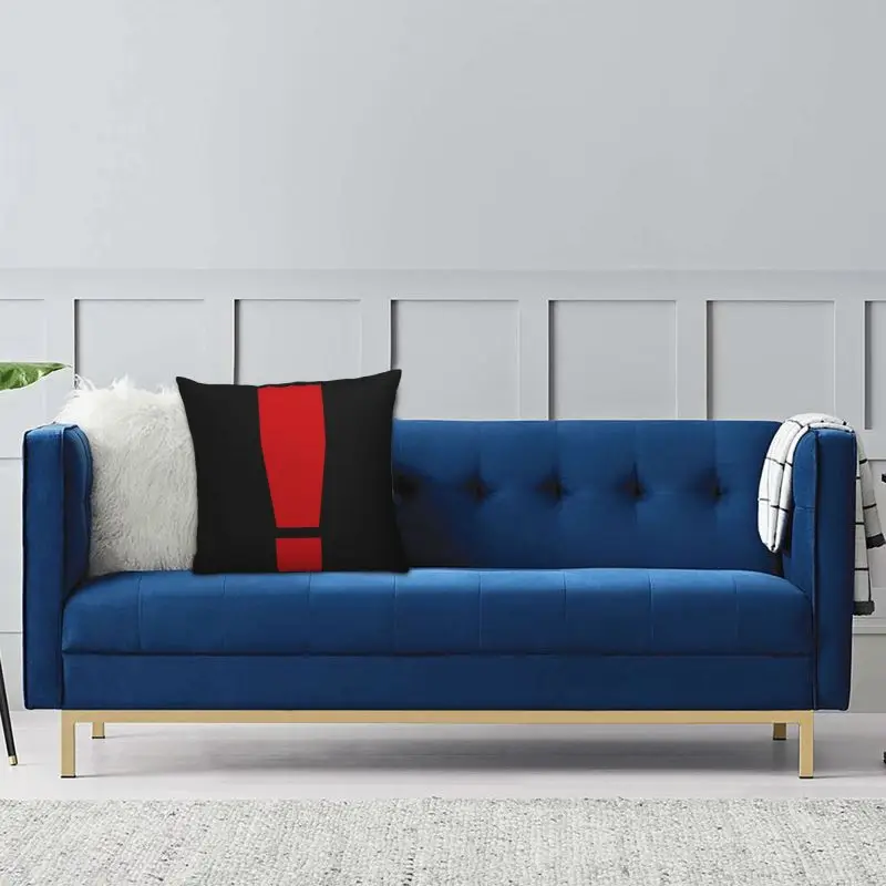 Скандинавская экскламация металлическая наволочка для подушки с оповещением о