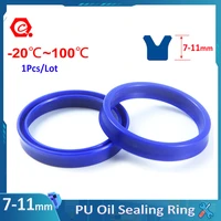 1pcs h7891011mm polyurethane hydraulic cylinder oil sealing ring unuhsuy type shaft hole general sealing ring gasket