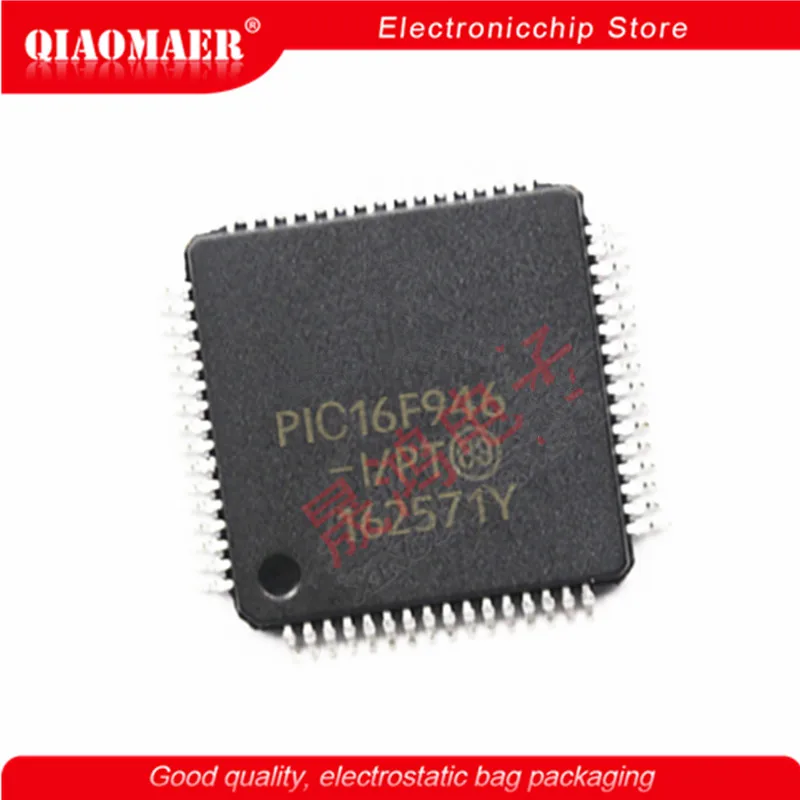 

1 шт./лот PIC16F946-I/PT PIC16F946 TQFP-64 8-bit microcontroller