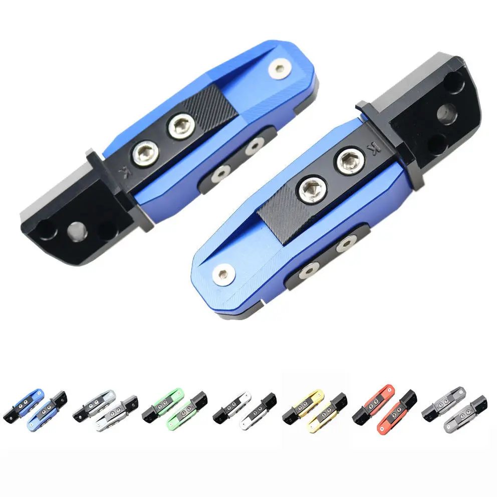 

Rear Footrests Foot Pegs Pedal Pads For Kawasaki ZX 9R 10R 12R Ninja650 ZRX1200