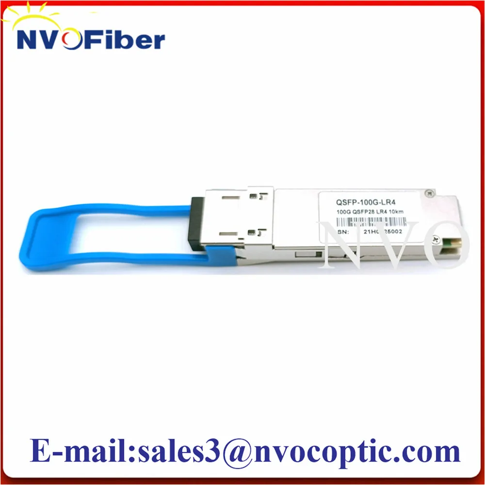 QSFP28 100G LR4 10 км нм LC разъем двухпортовый SFP модуль цена фоторазъем Трансивер LR |