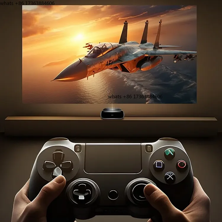 Фото Проектор JMGO O2 Ultra 4K DLP, портативный, с Google TV, автоматической калибровкой экрана, 2800 ISO люмен, мини-версия с батареей, глобальная версия №4