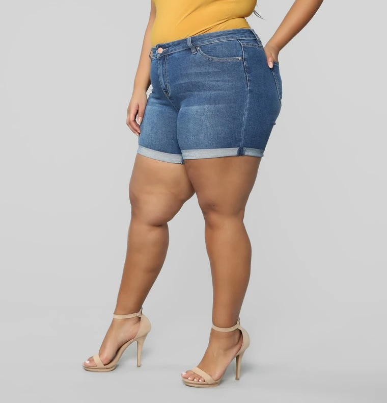 Fashion Casual Loose Stretch Denim Shorts Ladies Jeans Women's Clothing