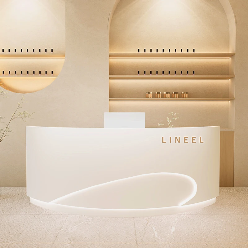 Исполнительная офисная мебель Fisktion Стол для приема Роскошный центр клиента