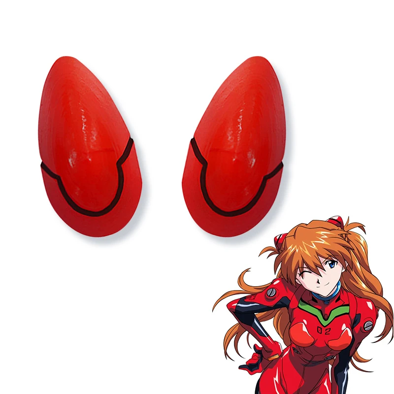 Japanese Anime Cosplay Hair Clips Asuka Langley Soryu Ayanami Rei Cosplay Hairpins Headwear Anime Hair Accessories Cosplay Props
