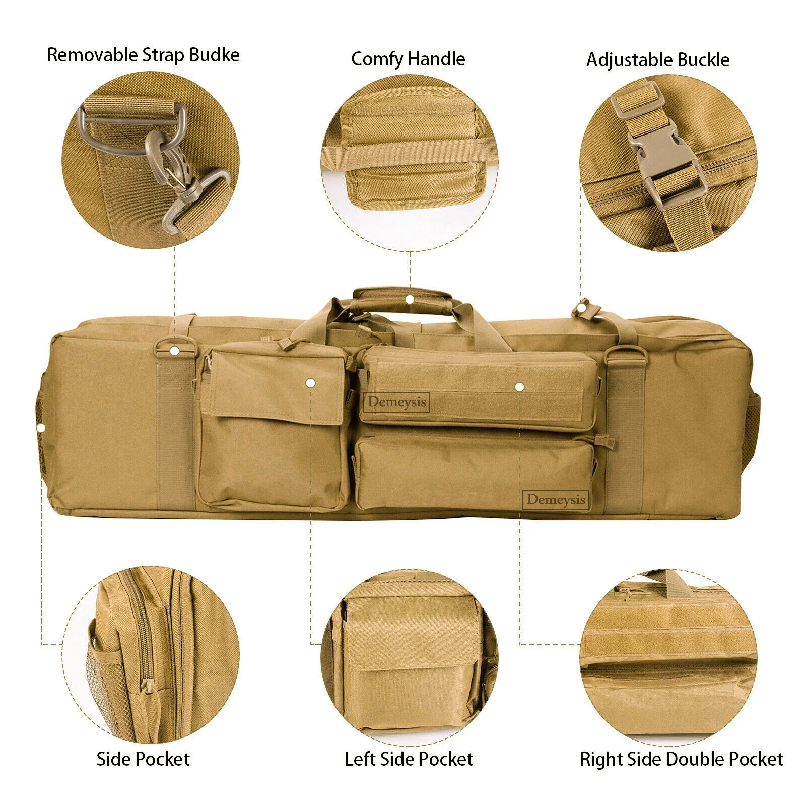 Тактическая сумка для оружия охотничья винтовка переноска уличная стрельба