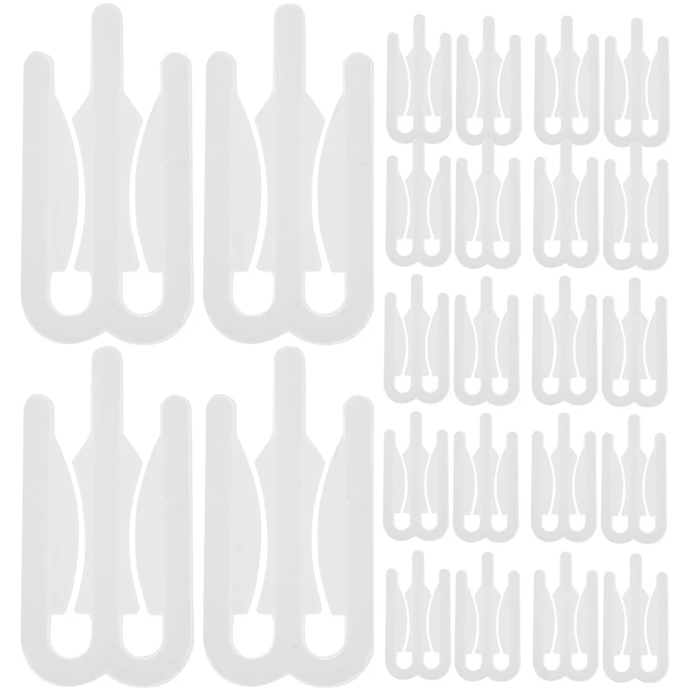 

Fixing Clips Shirt Clothesfolding Clamps Clothing Garment Tool Gadget Clamp Clipplastic Packing Fasteners Shaping