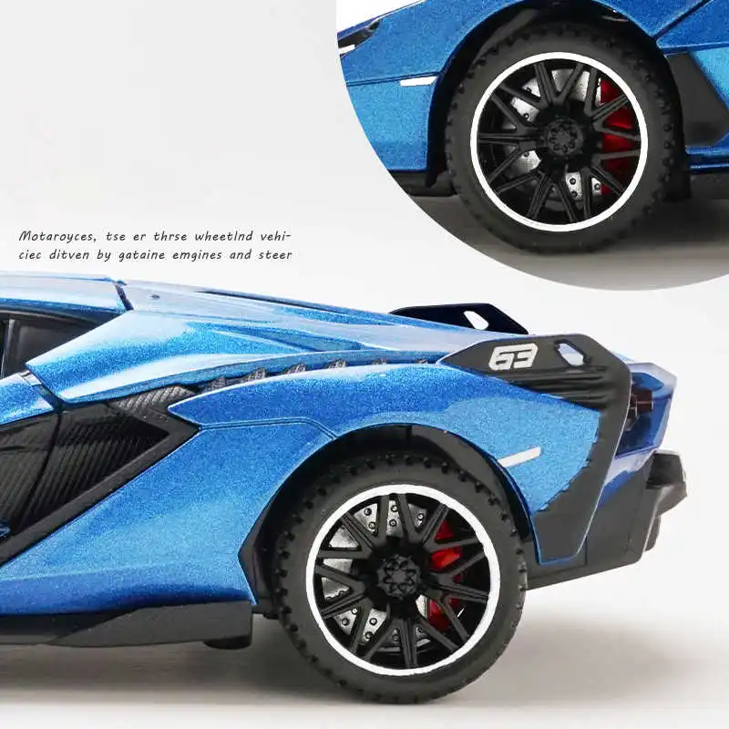 Модель литая автомобиля Lamborghinis спортивный автомобиль из сплава Супер гоночный