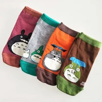 totoro anime socks women men kids cartoon cat cosplay cute sock spring summer autumn sweat absorption cotton short socks