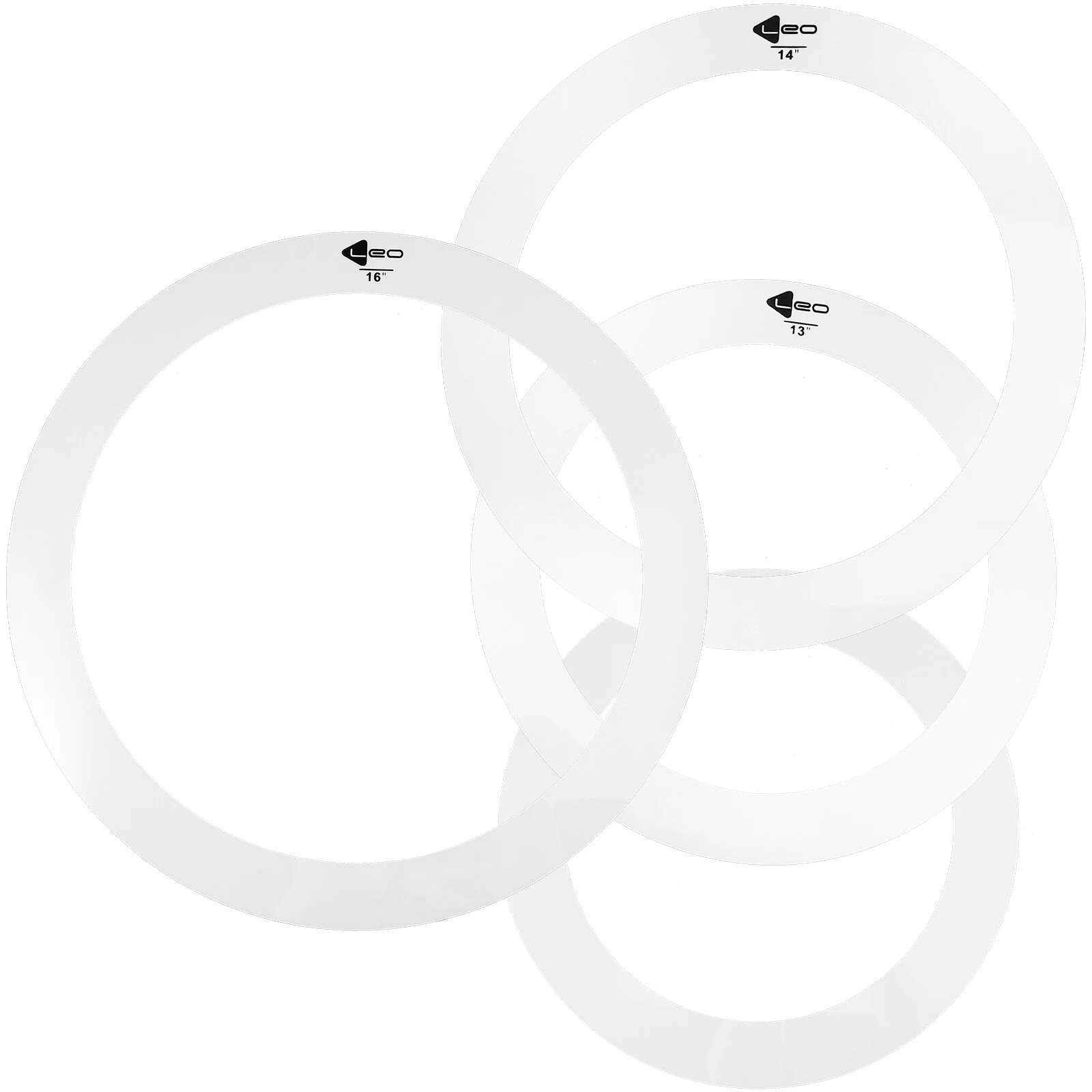 

Plastic Strap Drum Instrument Muffler Repair Parts Bands Slide Rings Mute Silencer O