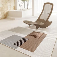 minimalist plaid carpet for living room modern style bedroom rug retro decor sofa coffee table floor mat study room floor mat