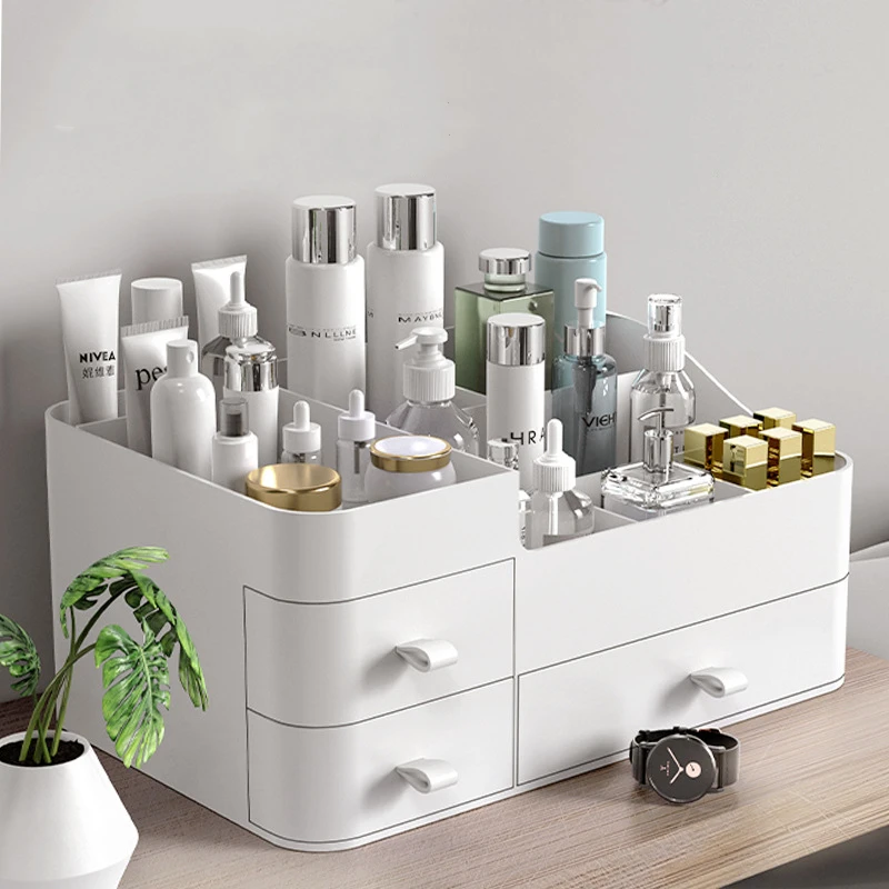 

Вместительный многофункциональный ящик для хранения косметики, Дамская помада, товары для ухода за кожей, органайзер для косметики бровей