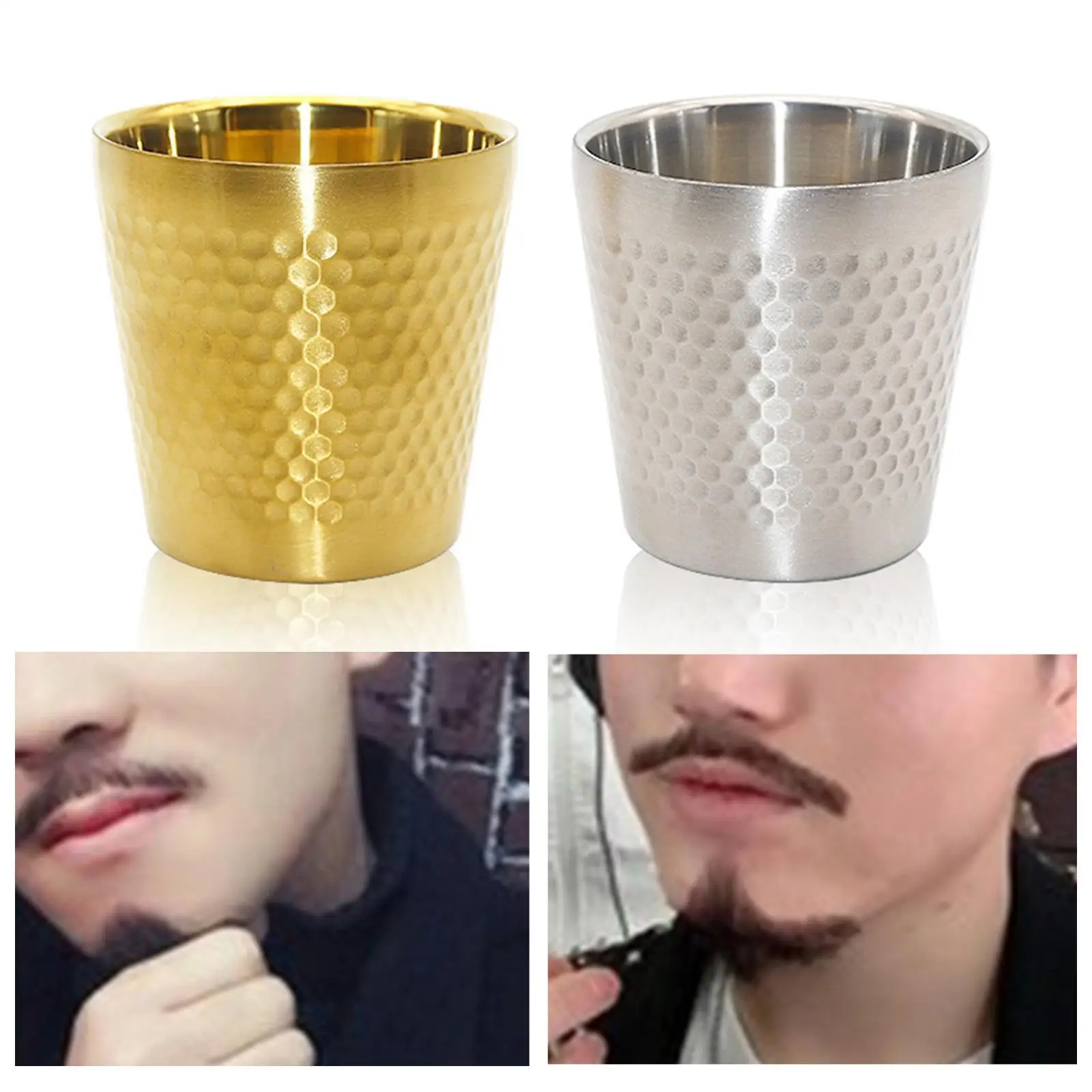 Нержавеющая сталь прочный глубокий размер матовая чаша кружка мыльница для