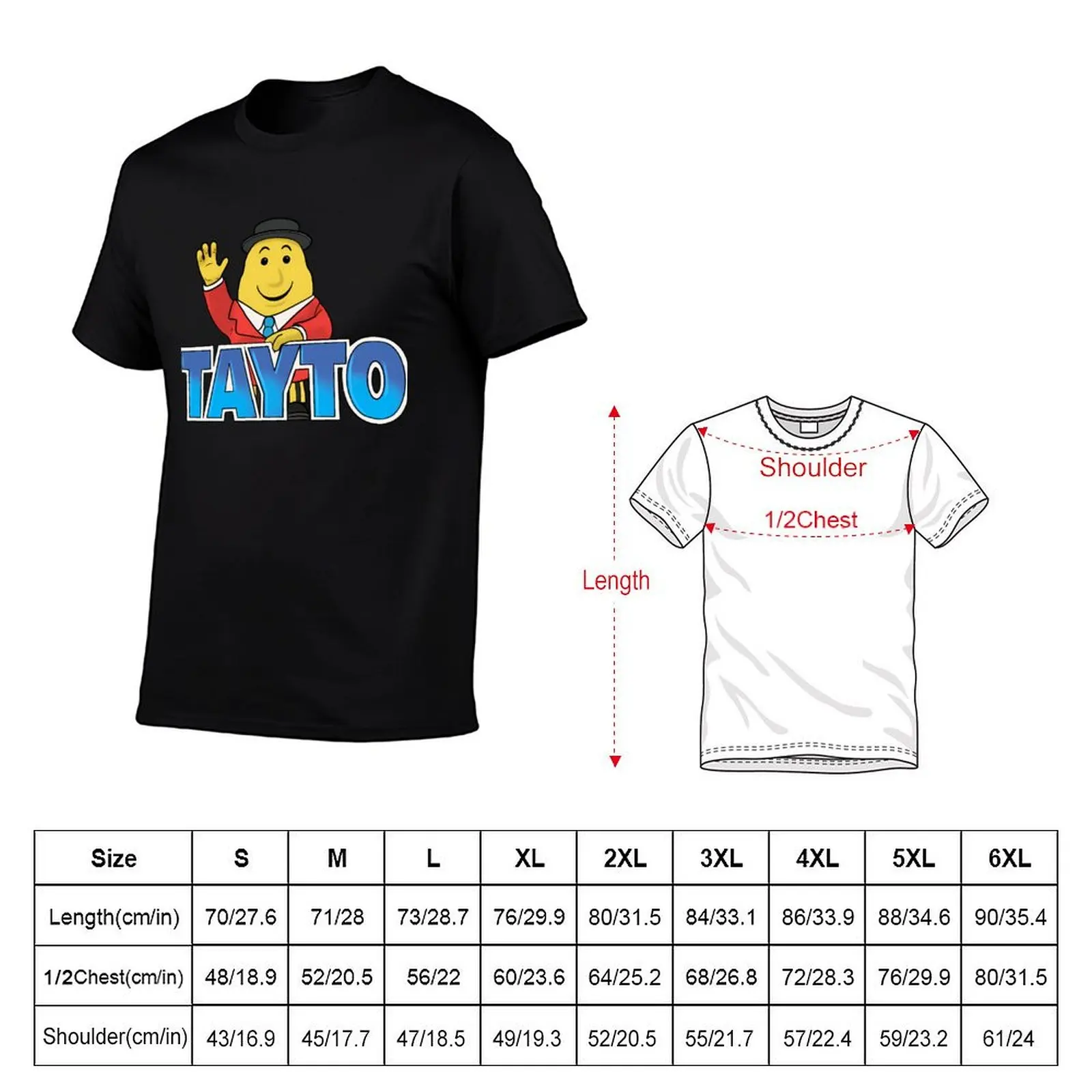 Футболка Mr Tayto Crisp Man с модным принтом, повседневная, с коротким рукавом (art.: 3920dbeedcfd2) - 3920dbeedcfd2
