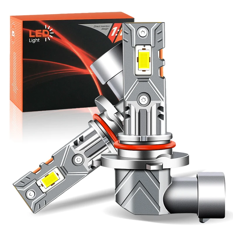 

1/2 шт. 9005 9006 светодиодная лампа для автомобильных фар HB3 HB4 дальнего и ближнего света супер яркая H4 светодиодная фара для мотоцикла авто светодиодная лампа H8 H11