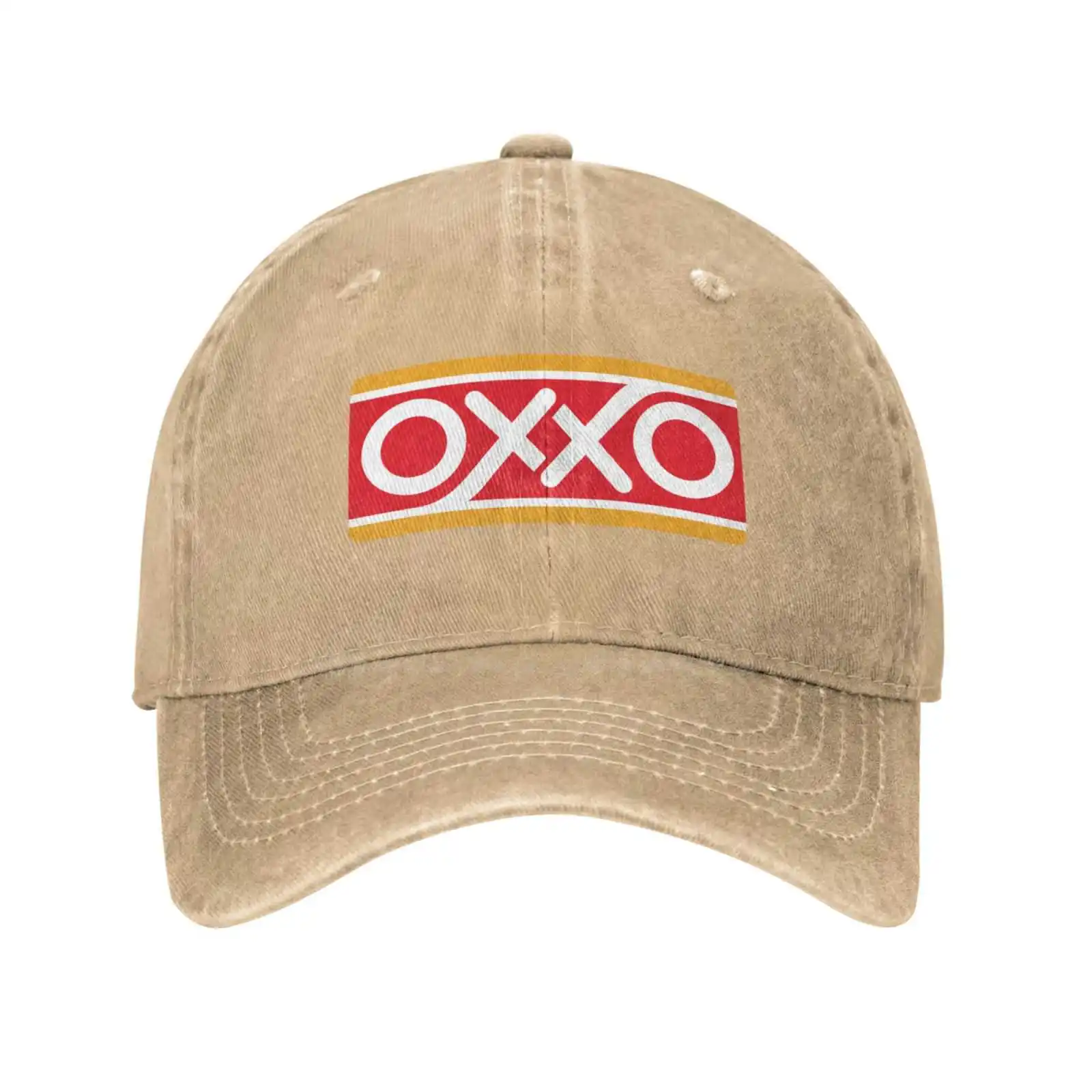 Модная качественная джинсовая бейсболка с логотипом OXXO