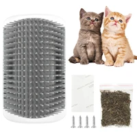 pet comb removable cat corner scratching rubbing brush pet hair removal massage comb pet scratcher grooming cleaning supplies