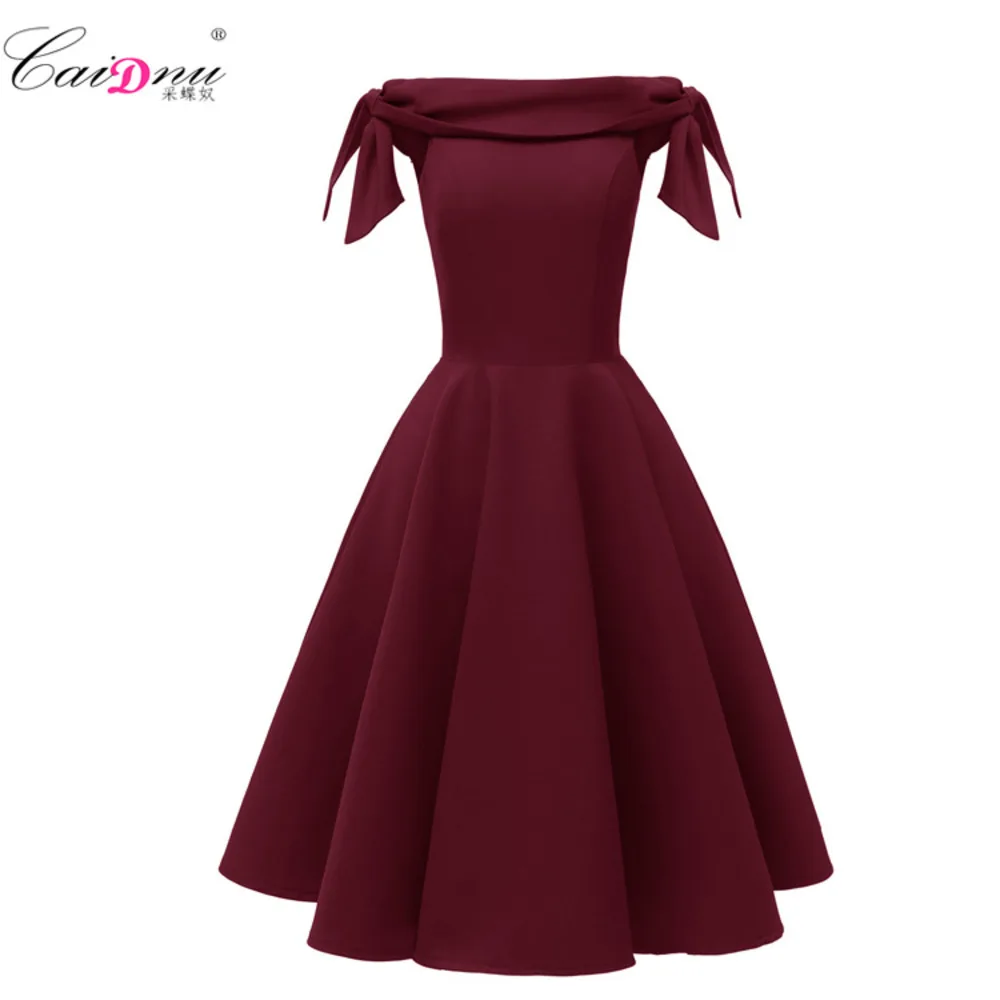 

2022 spring summer women's off shoulder bow waist bridesmaid dresses for weddings as a gust