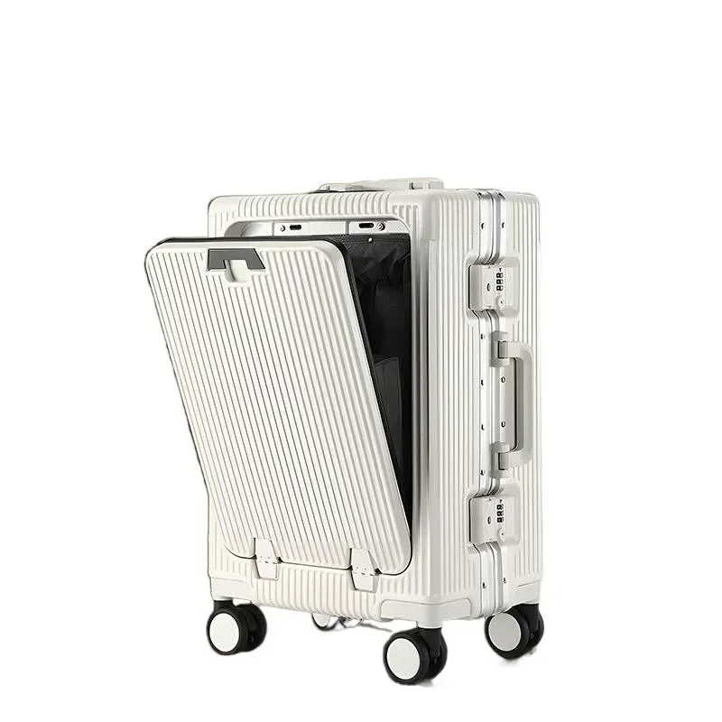 Чемодан высокого качества 20-дюймовый передний открывающийся ноутбук