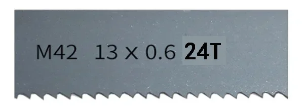 1 шт. лезвия M42 Bi Metal 1140 мм ленточное полотно 13 0 65 24T TPI 44-7/8 &quot1/2&quot 025&quot для Milwaukee
