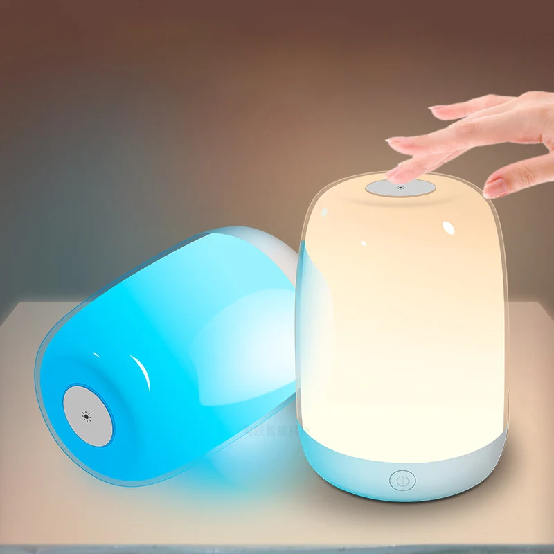 

Сенсорная Светодиодная лампа для ночного освесветильник с Usb-разъемом