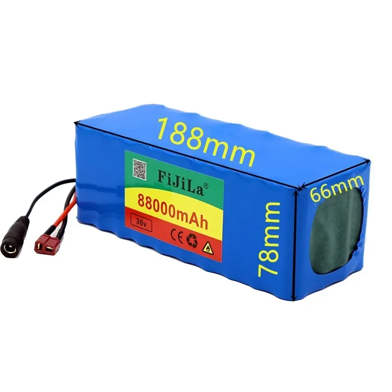Аккумулятор Li-Ion Fijila 36v88Ah 10S4P