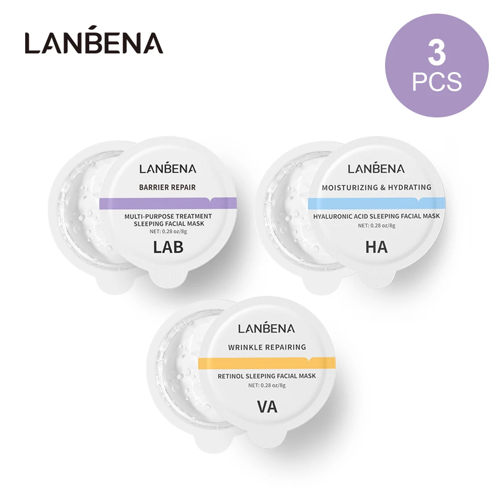 3 шт. увлажняющая маска для лица сна |
