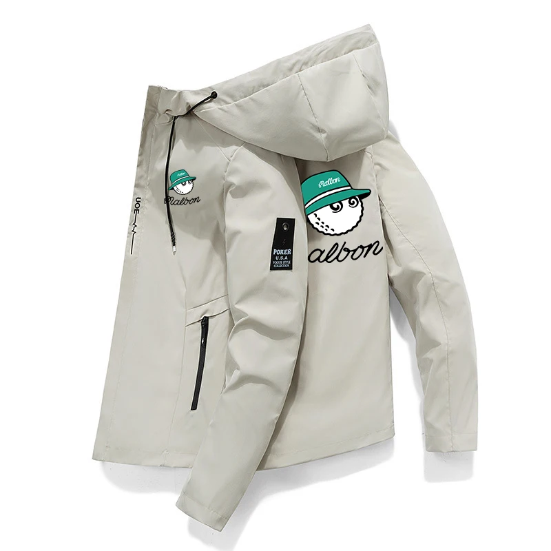 

2023 Golf autumn and winter new bomber jacket men's windbreaker zipper jacket casual work jacket fashion outdoor adventure S-5XL