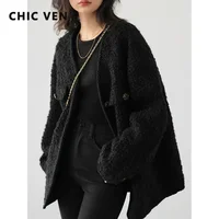 Женское шерстяное пальто CHIC VEN