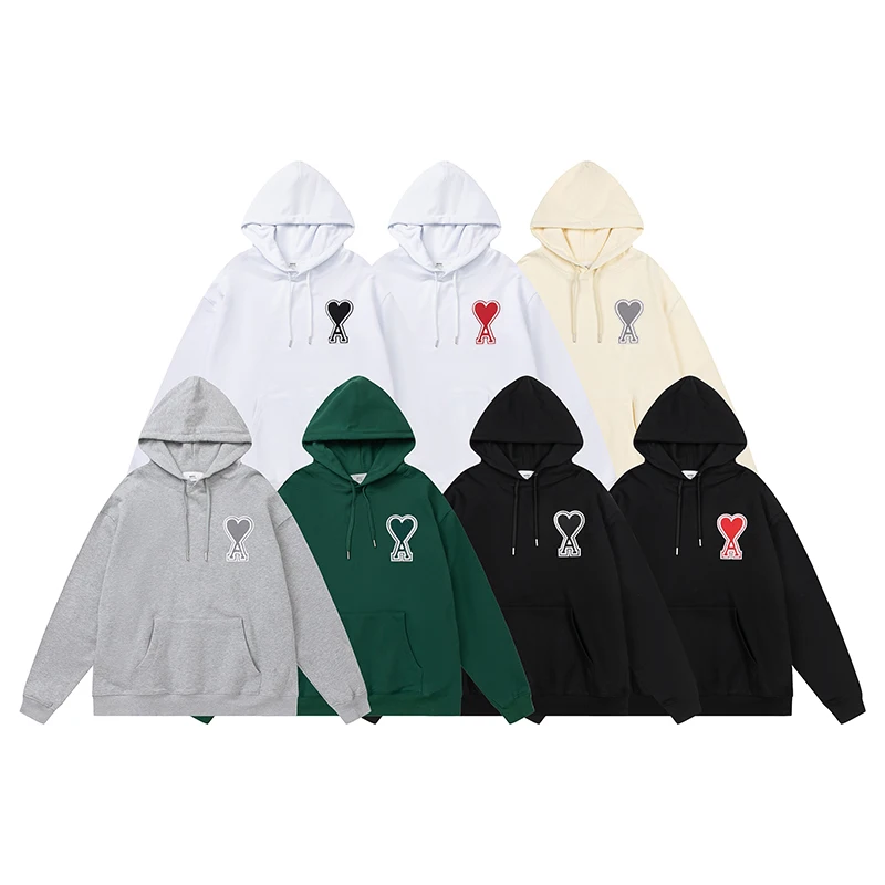 

2022 New Men And Women Spring Autumn Hoodie Embroidered Casual Hooded Korean Fashion Harajuku Pullover Couple Tracksuit