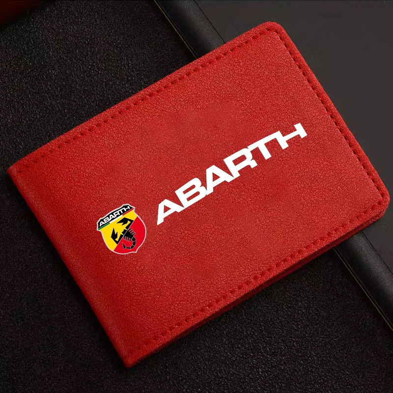 

Для Fiat 500 Abarth Punto 124 125 500 695 OT2000 автомобильные аксессуары держатель водительского удостоверения Чехол для карт