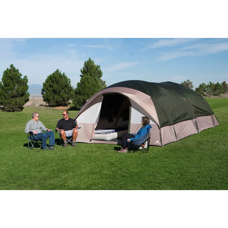 

Ozark Trail Hazel Creek 20-Person Tunnel Tent, with 2 Entrances