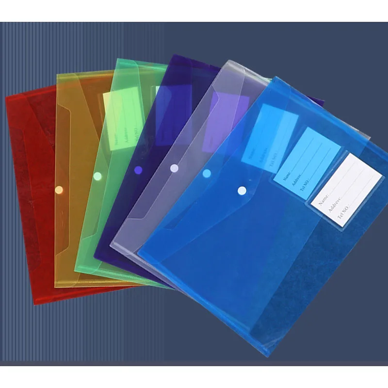 

50 шт., карманные папки для документов