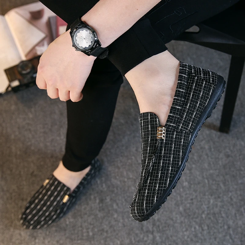 Брендовые модные летние стильные мягкие мужские лоферы кожаная обувь высокого