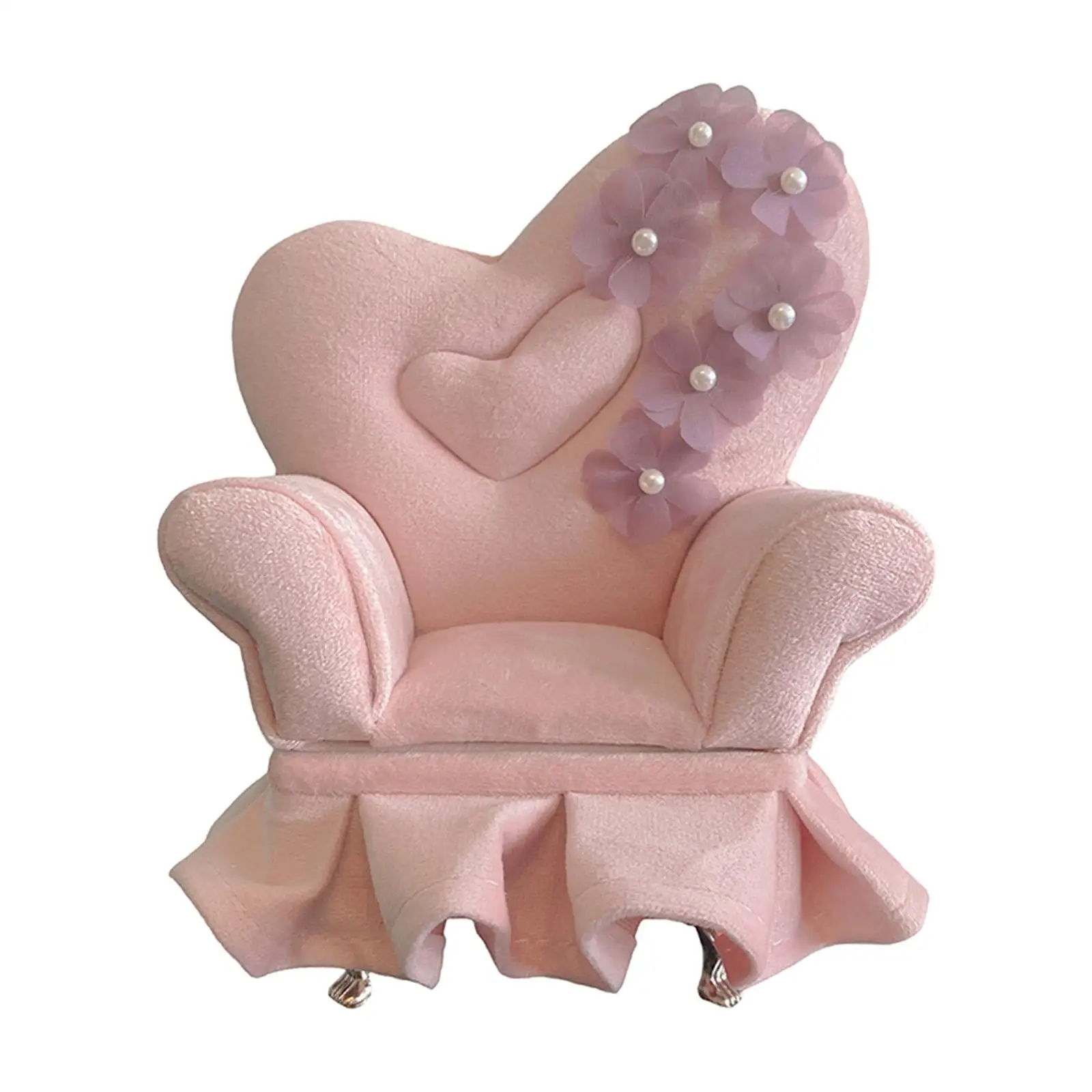 

Princess Chair Jewelry Box Gift Case for Home Decorations Bedroom Ornament