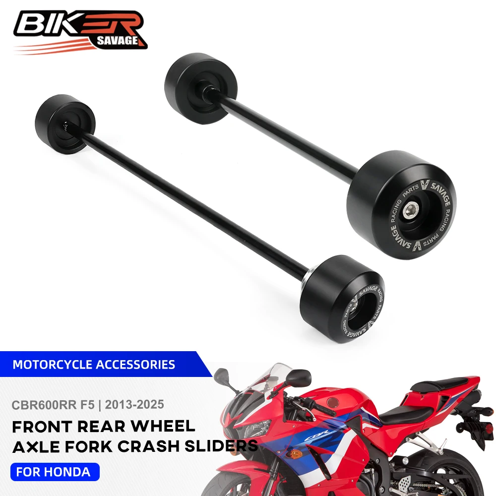 Для Honda CBR600RR F5 2024 ось переднего колеса вилка слайдеры мотоцикла защита от