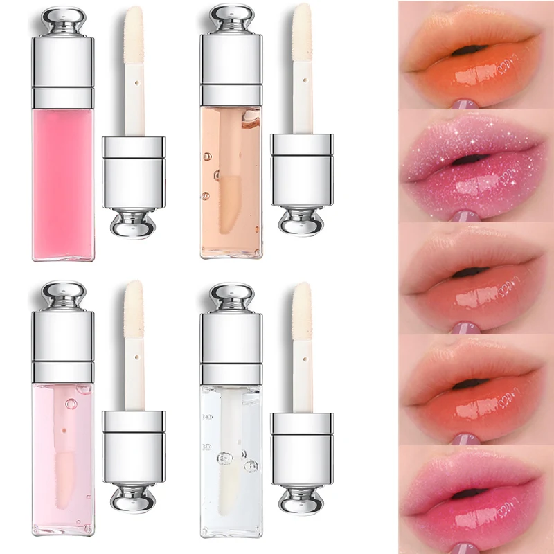 

Girl's Tube Charm Lip Oil Lip Honey Sample Clear Lip Gloss Light Lip Print Lipstick Moisturizing Lasting Lip Balm Cheap Lipstick